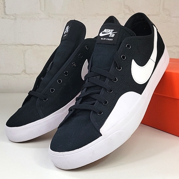 Nike Other - Nike SB Blazer Court Black / White Mens 12 CV1658 002